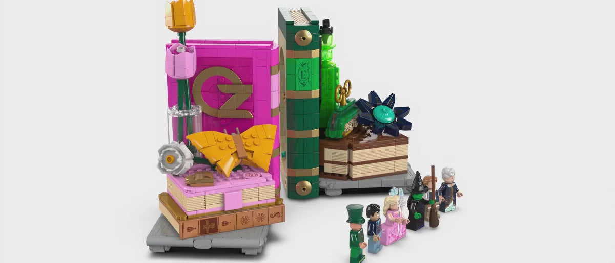 LEGO Wicked Glinda & Elphaba Bookends 75691