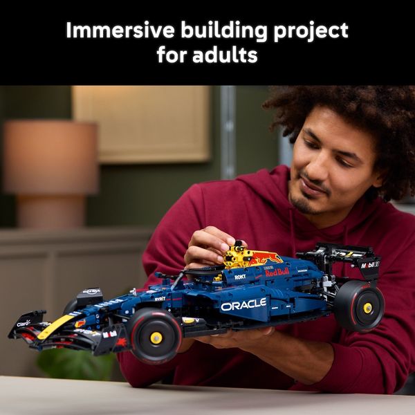 LEGO Technic Oracle Red Bull Racing RB20 F1 Car Model Kit for Adults 42206