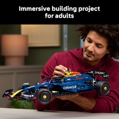 LEGO Technic Oracle Red Bull Racing RB20 F1 Car Model Kit for Adults 42206