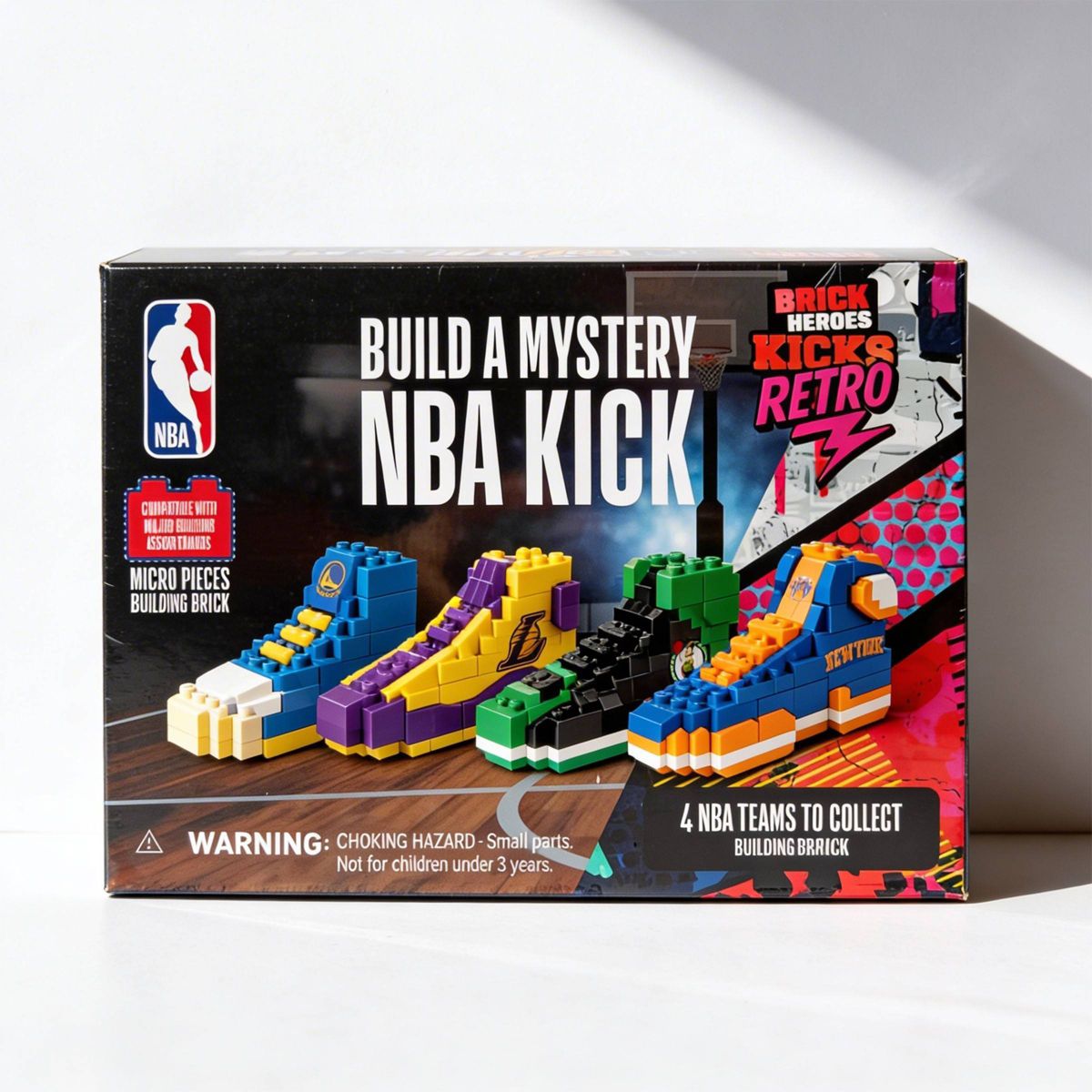 NBA Sneaker Mystery Collectible – Includes 1 Surprise NBA Sneaker (Target Exclusive)
