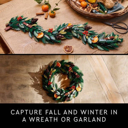 LEGO Icons Wreath-Making Kit and Holiday Garland 10340