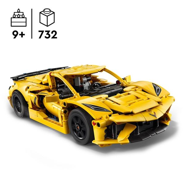 LEGO Technic Chevrolet Corvette Stingray Toy Car Model Building Kit 42205