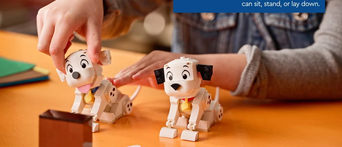 LEGO Disney Lucky & Penny 101 Dalmatians Puppies 43271