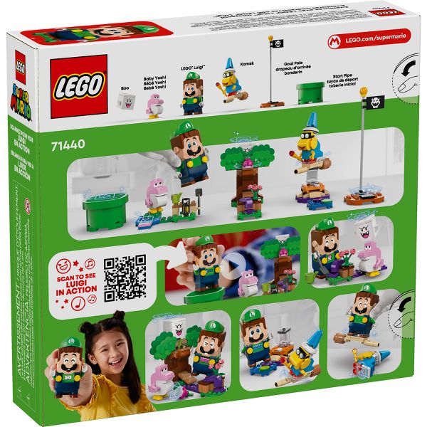 LEGO Super Mario Adventures with Interactive LEGO Luigi Toy 71440