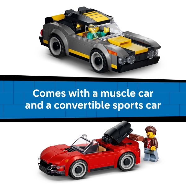LEGO City Drive-Through Car Wash Toy 60497