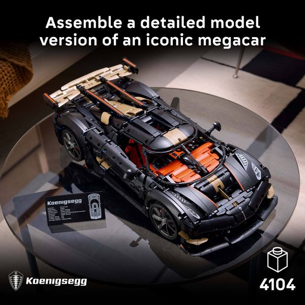 LEGO Technic Koenigsegg Sadair’s Spear Megacar 42232
