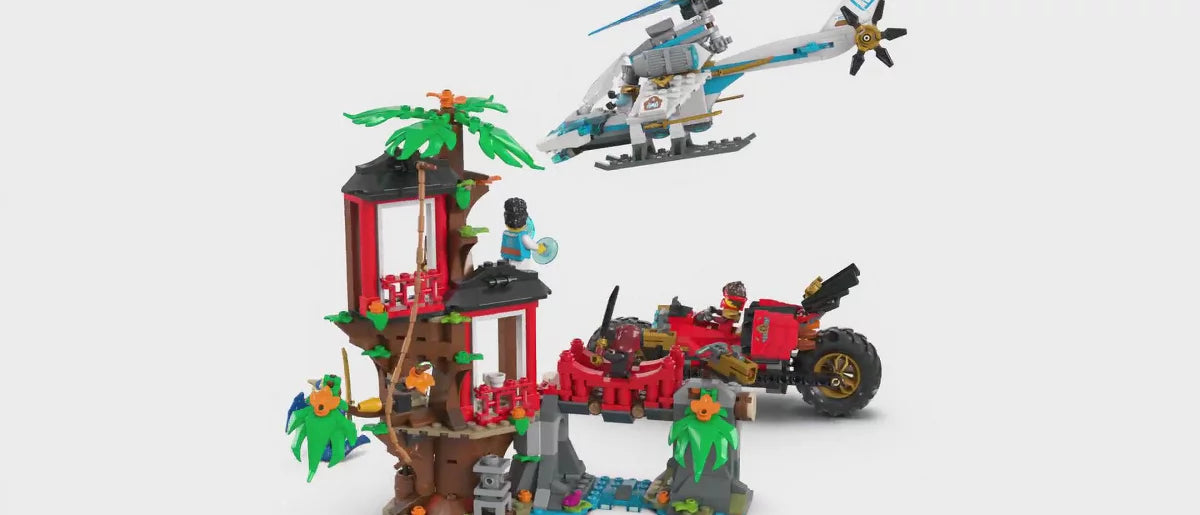 LEGO NINJAGO Ninja Vehicle Tree House Battle 71857