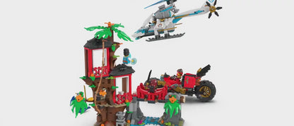 LEGO NINJAGO Ninja Vehicle Tree House Battle 71857