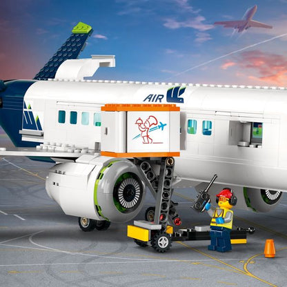 LEGO City Passenger Airplane STEM Building Toy 60367