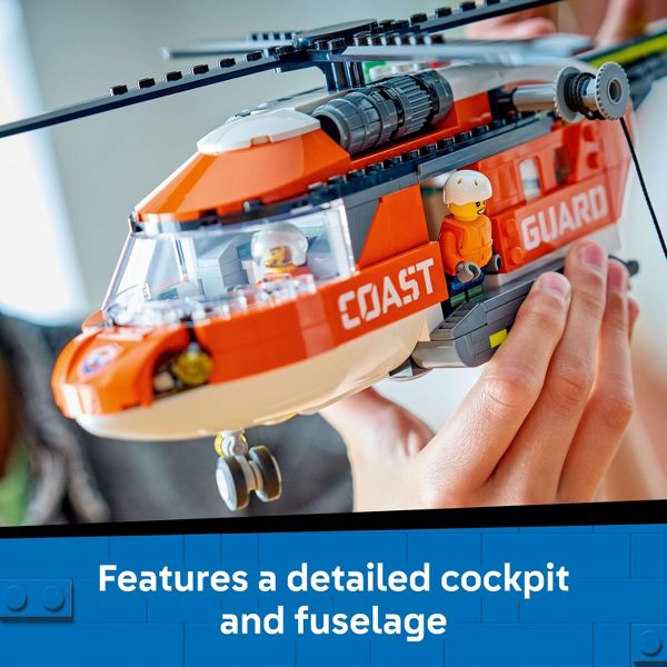 LEGO City Coast Guard Helicopter Toy for Kids 60503