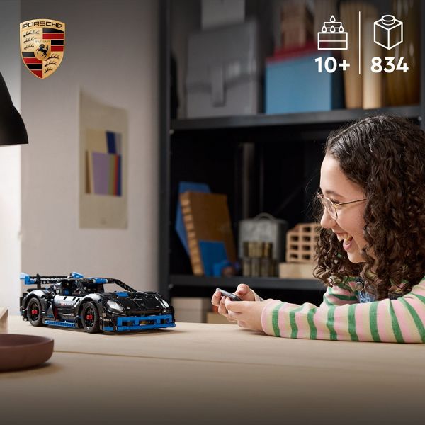 LEGO Technic Porsche GT4 e-Performance Race Car Toy 42176