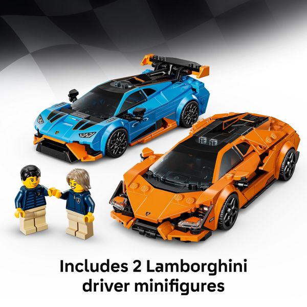 LEGO Speed Champions Lamborghini Revuelto & Huracán STO 77238