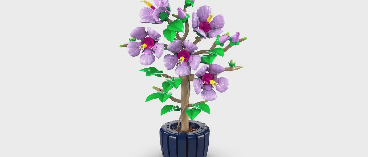 LEGO Botanicals Hibiscus Flower Building Set 10372