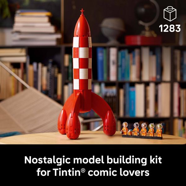 LEGO Ideas Tintin Moon Rocket Building Set 21367