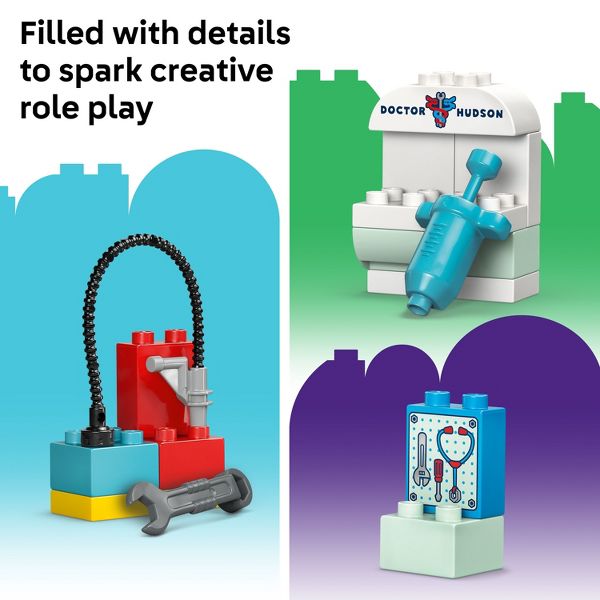 LEGO DUPLO Disney and Pixar Cars McQueens Visit to Docs Garage Building Set 10456
