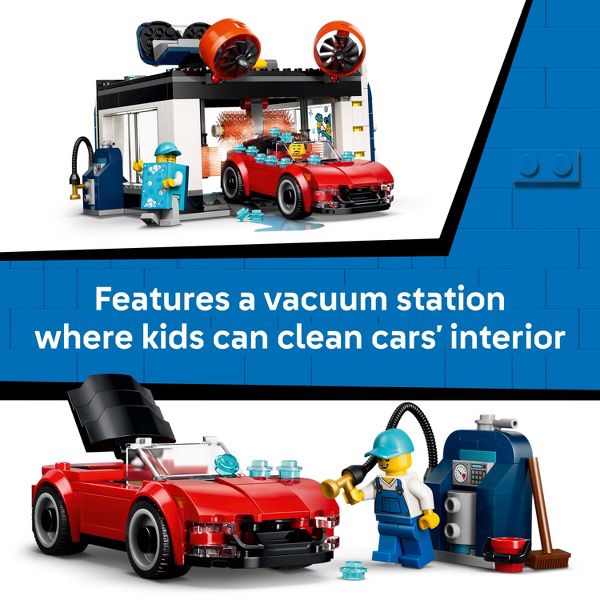 LEGO City Drive-Through Car Wash Toy 60497
