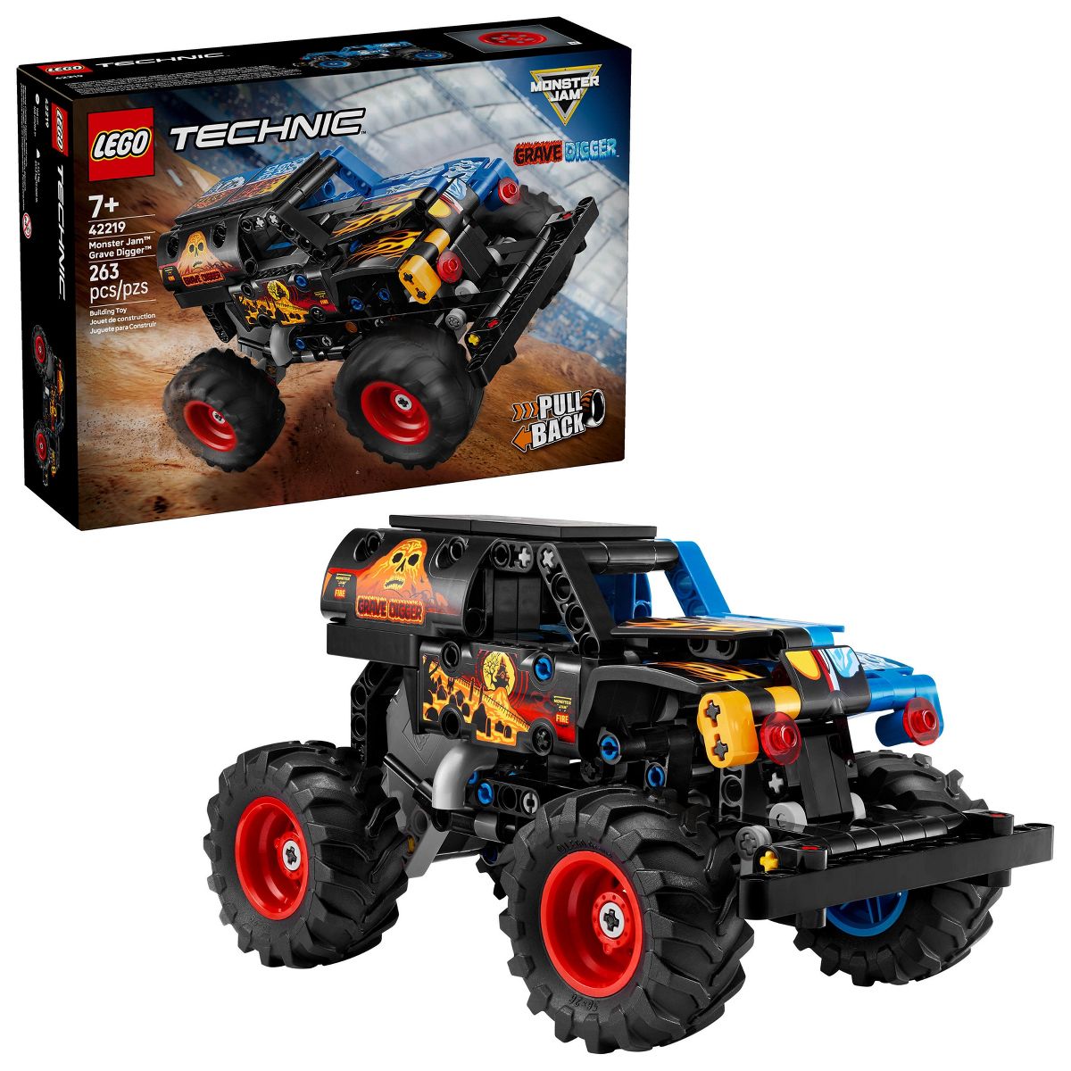 LEGO Technic Monster Jam Grave Digger Fire and Ice 42219