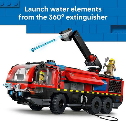LEGO City Airport Fire Truck Toy Building Set 60499