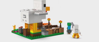 LEGO Minecraft Chicken Farm Building Toy 21585