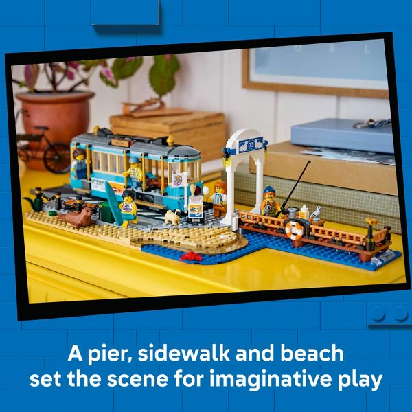 LEGO City Classic Beach Streetcar Toy 60506