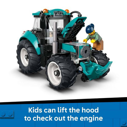 LEGO City Tractor Building Toy for Kids 60498