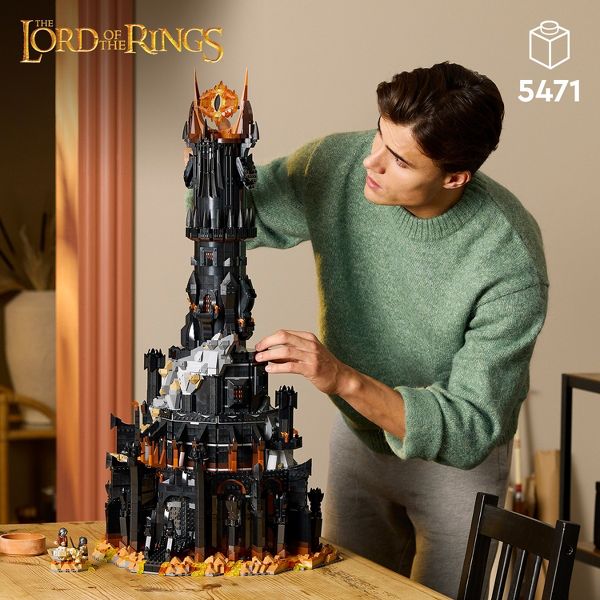 LEGO Icons Lord of the Rings Barad-dur Building Set 10333