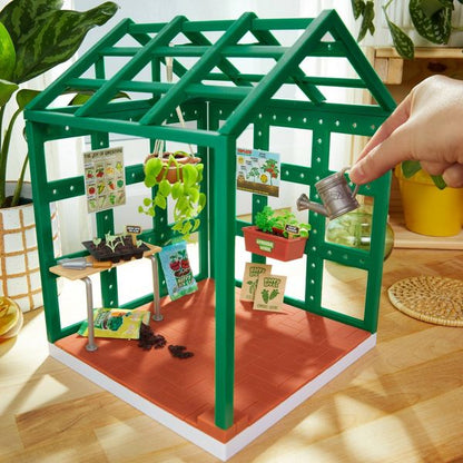 MGA's Miniverse Make It Mini Spaces Greenhouse Building Set