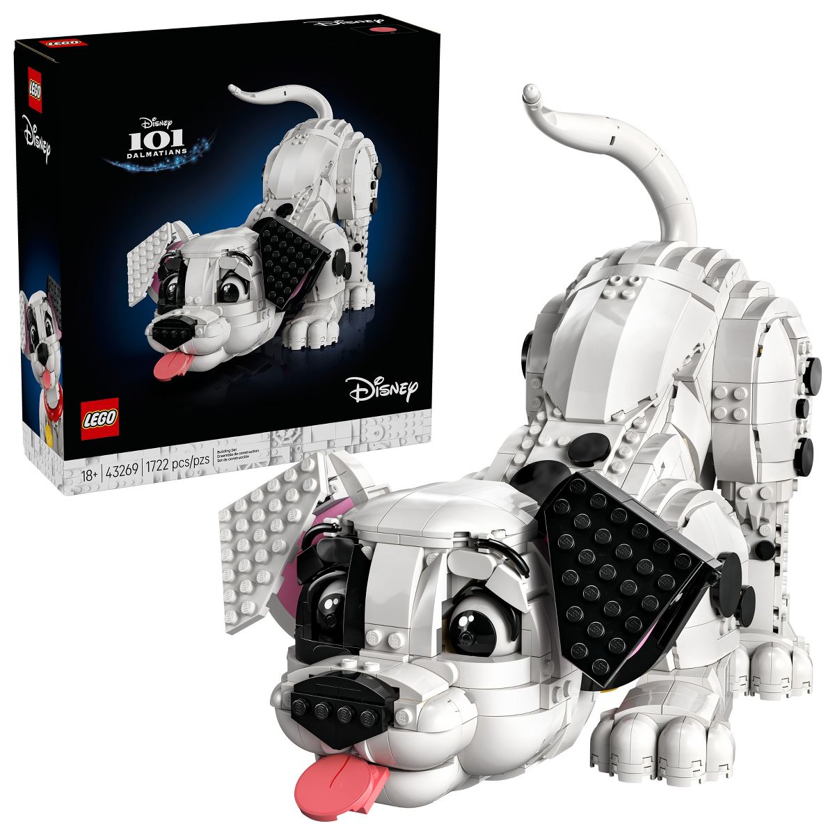LEGO Disney 101 Dalmatians Puppy DIY Building Kit for Adults 43269
