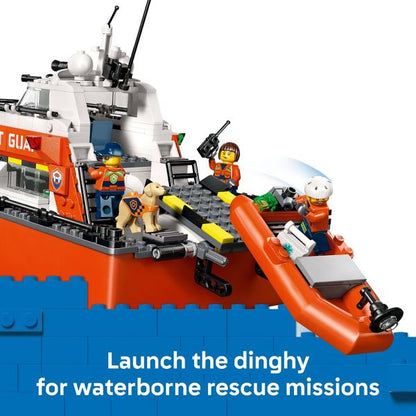 LEGO City Coast Guard Rescue Boat & Helicopter 60504