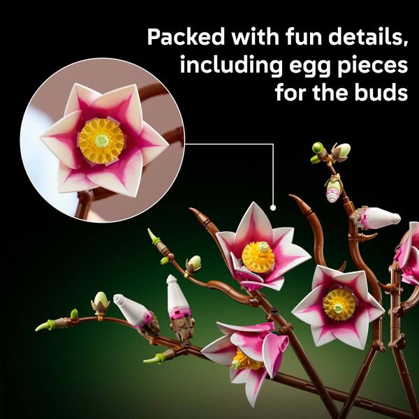 LEGO Botanicals Magnolia Branches Building Set 11510