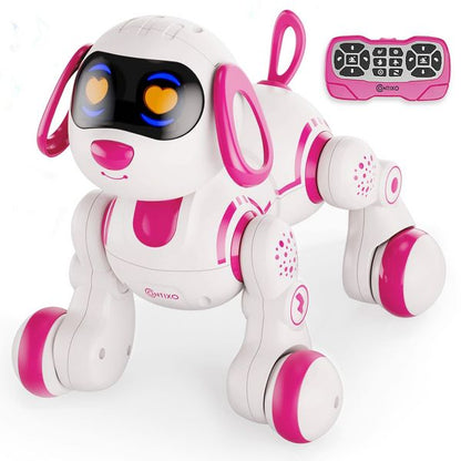 Contixo R3 Smart Puppy, Kids & Toddlers Ages 3-8, Interactive Learning Robot Dog Toy, Remote Control, Lights & Sounds, Boys & Girls - Blue