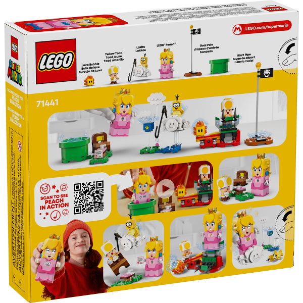 LEGO Super Mario Adventures with Interactive LEGO Peach Princess Toy 71441