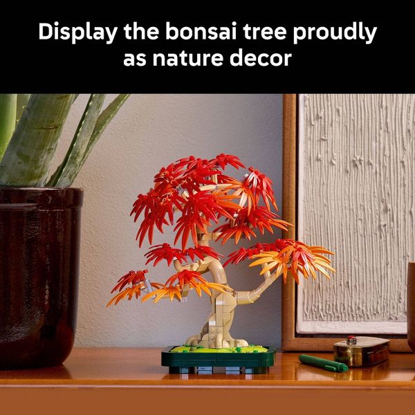 LEGO Botanicals Japanese Red Maple Bonsai Tree 10348