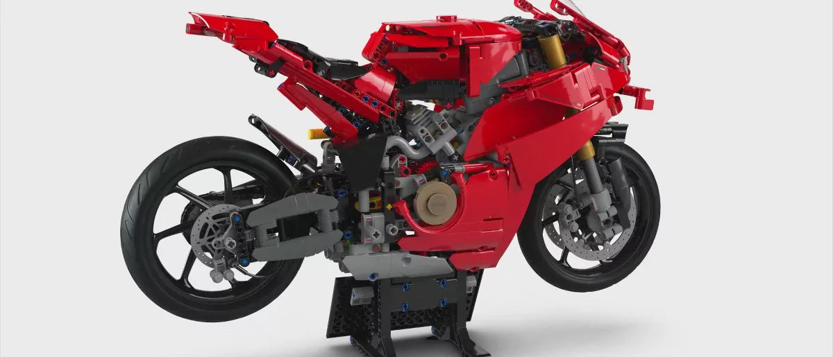 LEGO Technic Ducati Panigale V4 S Motorcycle Model Building Set 42202