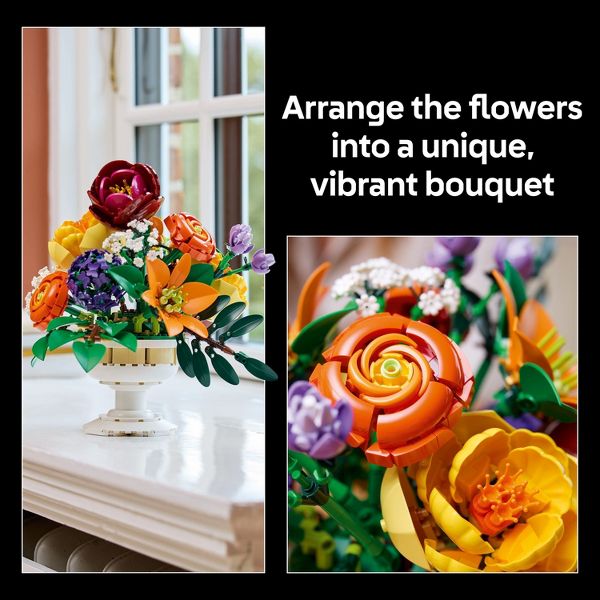 LEGO Botanicals Flower Arrangement - Ages 18+ 10345