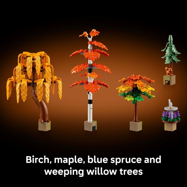 LEGO Icons Autumn Cottage Garden Building Set 11372