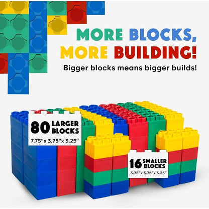 Jumbo Building Biggo Blocks 96 PC - Standard Set