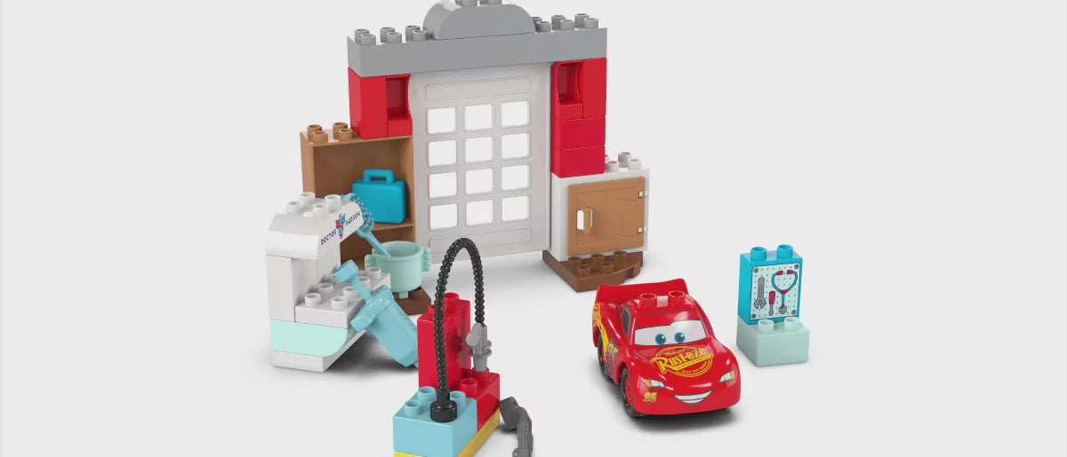 LEGO DUPLO Disney and Pixar Cars McQueens Visit to Docs Garage Building Set 10456