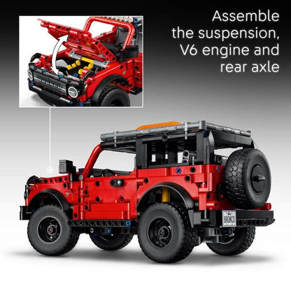 LEGO Technic Ford Bronco SUV Kids Toy Car Building Set 42213