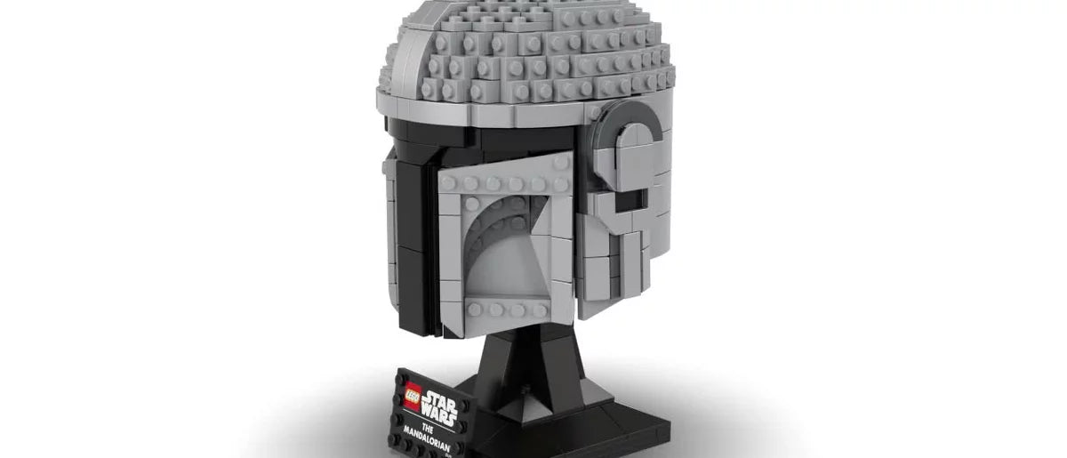 LEGO Star Wars The Mandalorian Helmet Model Adult Set 75328