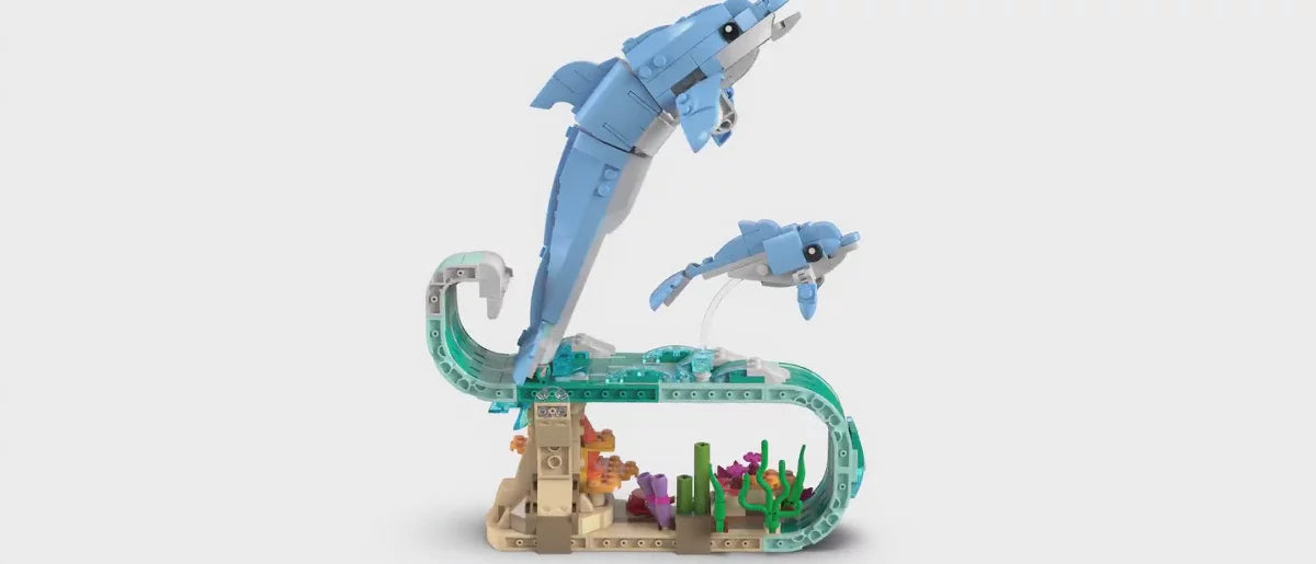 LEGO Creator 3 in 1 Sea Animals: Beautiful Dolphins 31385