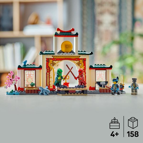 LEGO NINJAGO Ninja Spinjitzu Temple Pretend Play Building Toy 71831