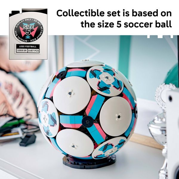 LEGO Editions Soccer Ball Kids Building Toy 43019