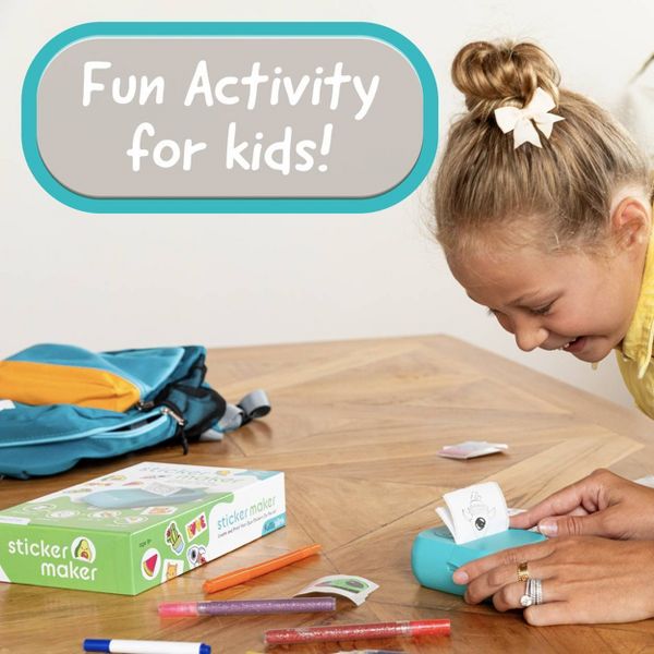 Ceaco Hello Blink Sticker Maker Create Your Own Stickers - Bluetooth Mini Thermal Sticker Printer Craft