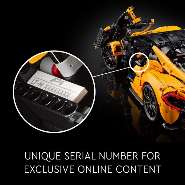 LEGO Technic McLaren P1 Hypercar Gift for Adults 42172