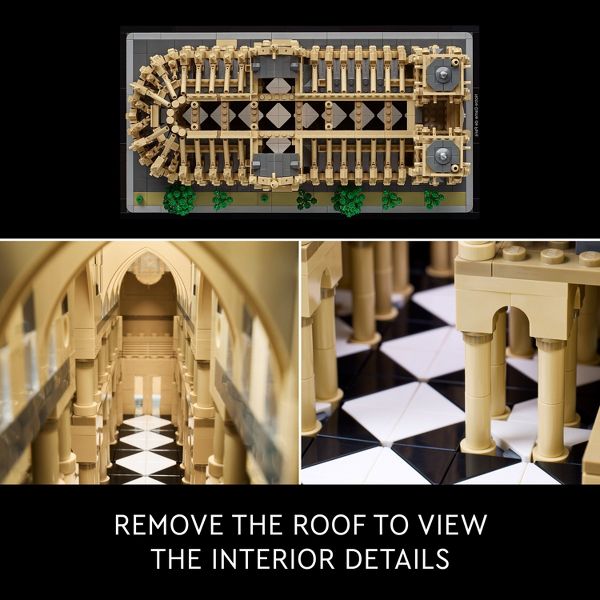 LEGO Architecture Notre-Dame de Paris Replica Build and Display Set 21061