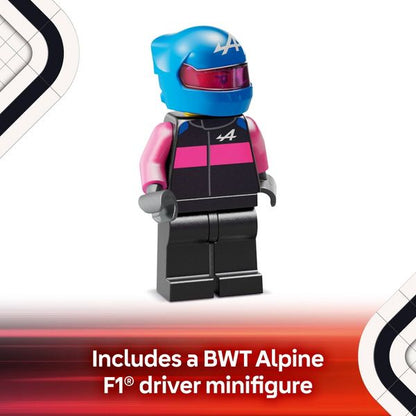 LEGO Speed Champions BWT Alpine F1 Team A524 Race Car Toy Building Set 77248