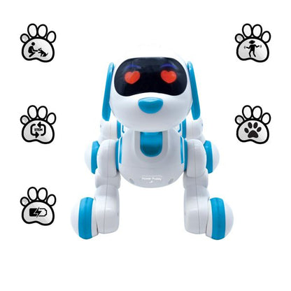 Lexibook Power Puppy® Jr, My Little Robot Dog, Robot dog with sounds, music, light effects