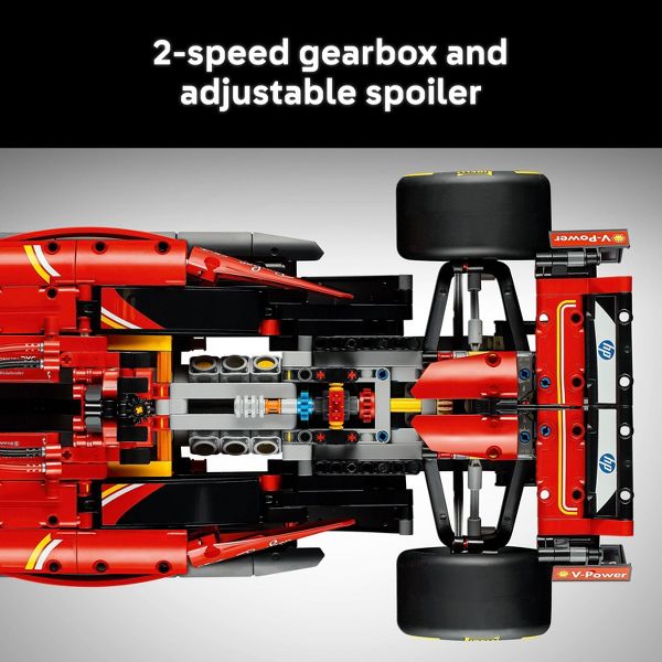 LEGO Technic Ferrari SF-24 F1 Car Model Kit for Adult F1 Fans 42207