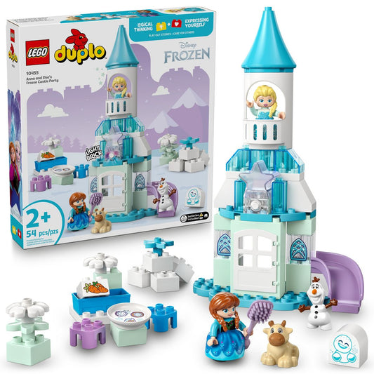 LEGO DUPLO Disney Anna and Elsa’s Frozen Castle Party Building Toy 10455